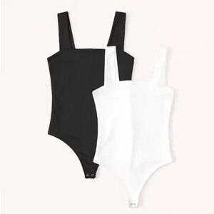 Abercrombie bodysuits (black and white)
